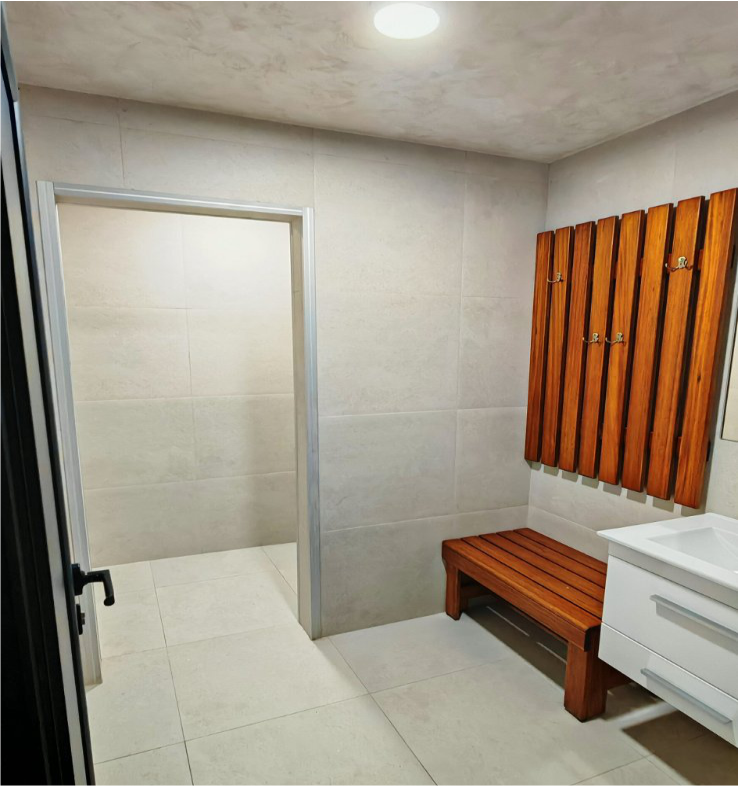 Svlačionica u wellness centru Vrdnik Residence